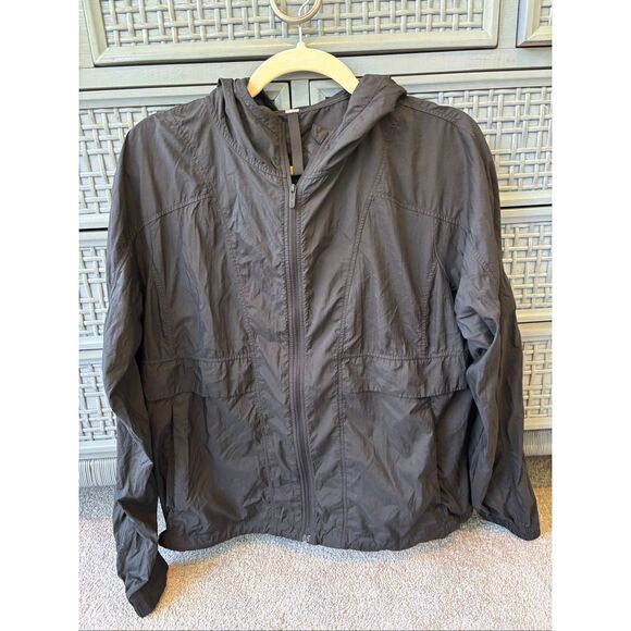Lululemon Hood Lite Jacket *Packable , Black Sz 8, $138 C44 - Picture 4 of 10